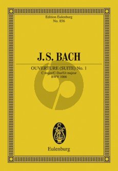 Bach Ouverture (Suite) No.1 BWV 1066 C-major Study Score (edited by Harry Newstone)