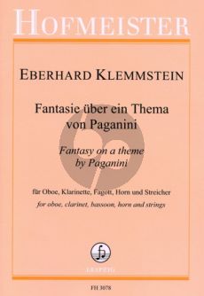 Klemmstein Fantasie über ein thema von Paganini