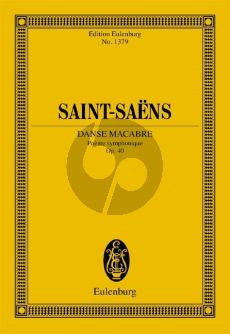 Saint-Saens Danse macabre - Poème symphonique Op.40 Study Score