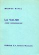 Ravel La Valse Poeme Choreographique Study Score