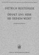 Buxtehude Erhalt uns,Herr, bei deinem Wort BuxWV 27 (SATB- 2 Vi.-Violone-Bc.) Partitur (Herausgegeben von Hans Kilian)