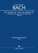 Bach Kantate No.29 Wir danken dir, Gott, wir danken dir (Ratswahl-Kantate) BWV 29 Partitur (Herausgebers Uwe Wolf und Hans Gritschkat) (Deutsch/English)