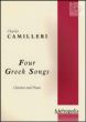 4 Greek Songs for Clarinet and Piano