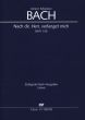 Bach Kantate BWV 150 Nach dir, Herr, verlanget mich Soli SATB-SATB-Orchester Klavierauszug (Herausgegeben und Generalbass von Klaus Hofmann) (Deutsch/English)