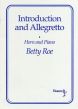 Roe Introduction & Allegro for Horn and Piano