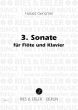 Genzmer Sonate No.3 GeWV 262 Flöte und Klavier (2003)