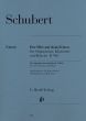 Schubert Der Hirt auf dem Felsen D.965 (High Voice- Clar.[Bb]-Piano) (Score/Parts) (edited by Annette Oppermann) (Henle-Urtext)