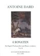 Dard 6 Sonaten Op.2 Vol.2fur Fagot [Violoncello] und Bc (mit Facsimilé) (Herausgeber Ricardo Rapoport - Continuo Pascal Dubreuil)