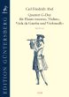 Abel Quartet G-major WKO 227 ,A6:1 for Flute, Violin, Viola da Gamba and Violoncello Score and Parts (edited by Gunther von Zadow)