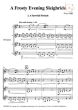 A Frosty Evening Sleighride (Score/Parts(