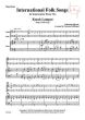 International Folk Songs Violin-Cello and Piano (Score/Parts)