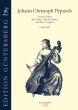 Pepusch Sonata B-minor (Cook 2:029) Violin-Viola da Gamba and Continuo (Score/Parts) (edited by von Zadow)