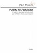 Matin Responsory SATB soli-SATB [div.]