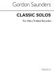 Saunders Classical Solos for Treble Recorder