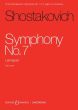 Shostakovich Symphonie No. 7 Op. 60 'Leningrad' Studienpartitur