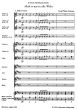 Telemann Ruft es aus in alle Welt TWV1:1230 4 Solostimmen, Chor und Instrumenten Partitur (Gustav Fock)