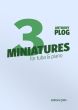 Plog 3 Miniatures for Tuba and Piano