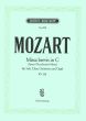 Mozart Missa brevis C-dur KV 258 "Spaurmesse" Soli-Chor-Orchester (Klavierauszug) (Christian Rudolf Riedel)