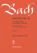 Bach Kantate No.42 BWV 42 - Am Abend aber desselbigen Sabbats (And the same day, when the evening had fallen) (Deutsch/Englisch) (KA)