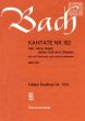 Bach Kantate No.102 BWV 102 - Herr, deine Augen sehen nach dem Glauben (Are not Thine Eyes, Lord, fixed on perfection) (Deustch/Englsich) (KA)