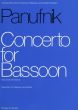 Panufnik Concerto for Bassoon and Small Orchestra (piano reduction)