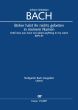 Bach Kantate BWV 87 Bisher habt ihr nichts gebeten in meinem Namen Soli-Chor ATB-Orchester Partitur (Herausgeber Reinhold Kubik)