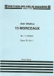 Sibelius 13 Morceaux Op.76 No.11 Linnaea for Piano