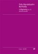 Mendelssohn Lobgesang (Symphony-Cantata) Op.52 (MWV A18) (Soli-Chor-Orch.) (Full Score) (edited by Douglass Seaton)