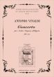 Vivaldi Concerto D Minor RV 541 Violin-Strings-Organ Obl. and Bc (Score/Parts) (edited by Maurizio Machella)