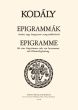 Kodaly Epigrams for Voice or Instrument with Piano (1954)