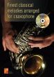 Finest Classical Melodies arranged For Alto Saxophone (Book/CD) (edited by Kevin Baker)