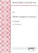 Landgraf von Hessen 4 Pavanen für 5 Instrumente (Part./Stimmen) (Thomas Bernard)