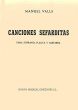 Valls Canciones Sefardites Soprano-Flute-Guitar (Score)