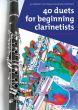 Crasborn 40 Duets for beginning Clarinettists