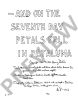 Partch And on the Seventh Day Petals Fell in Petaluma (Version 1966) Ensemble Study Score