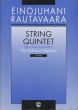 Rautavaara String Quintet "The Unknown Heavens" Set of Parts