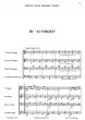 Greenwood En vacances for brass quartet Score and Parts