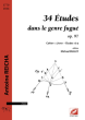 Reicha 34 Études dans le genre fugué op. 97 Cahier  1  : Livre 1 – Études 1 - 9 (Michael Bulley)