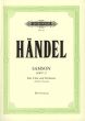 Handel Samson HWV 57 5 Solisten (SATBB), Gem.Chor (SATB), Orchester Klavierauszug (dt.) (Gekürzte Fassung) (Alfred Dörffel)