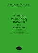 Schultz Viertzig Paduanen, Intraden und Galliard für 4 Streicher (Violinen, Violen, Violoncello, Viole da gamba) (Part./Stimmen)