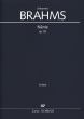 Brahms Nanie Op.82 SATB und Orchester Klavierauszug (Rainer Boss)