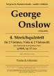 Onslow Streichquintett No.4 Op.17 (1821) g-Moll 2 Vi, Va, 2 Vc (oder Vc und Kb) Partitur und Stimmen