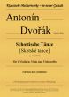 Dvorak Schottische Tänze Op. 41 für 2 Violinen, Viola und Violoncello (Part./Stimmen) (arr. Claus-D. Ludwig)