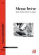 Castagnet Messe Breve Choeur mixte et Orgue