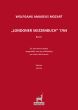 Mozart „Londoner Skizzenbuch“ 1764 Partitur (Ausgewählt und vervollständigt von Hans-Udo Kreuels)