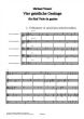 Tonsor 4 geistliche Gesange 5 Viole da Gamba (Part./Stimmen) (arr. Adrian Wehlte)