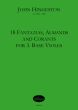 Hingeston 18 Fantazias, Almands and Corants 3 Bass Viole da Gamba (Part./Stimmen) (Olaf Tetampel)