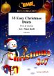 Album 35 Easy Christmas Duets for Flute and Clarinet in Bb (Arranged by Marc Reift) (Grade 1-2)