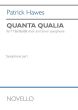 Hawes Quanta Qualia TTBarBarBB and Tenor Saxophone (Tenor Saxophone Part)