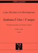 Dittersdorf Sinfonia F-Dur für Kammerorchester (Partitur) (Rudolf Lück)